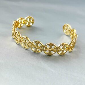Tory Burch Gold Logo Bracelet